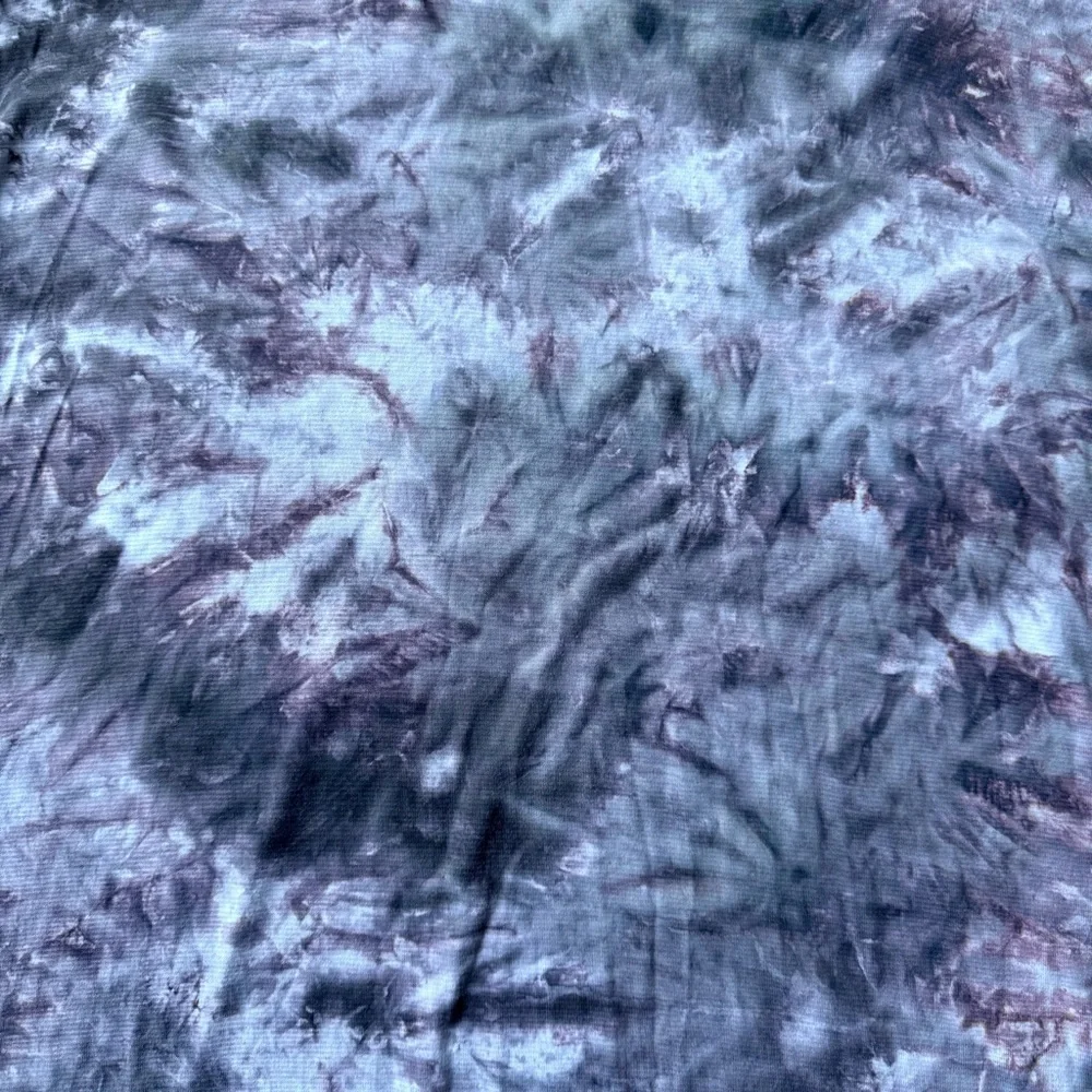 Lululemon To The Point Long Sleeve Mist Diamond Dye Glacier Grey Moonwalk Size 8